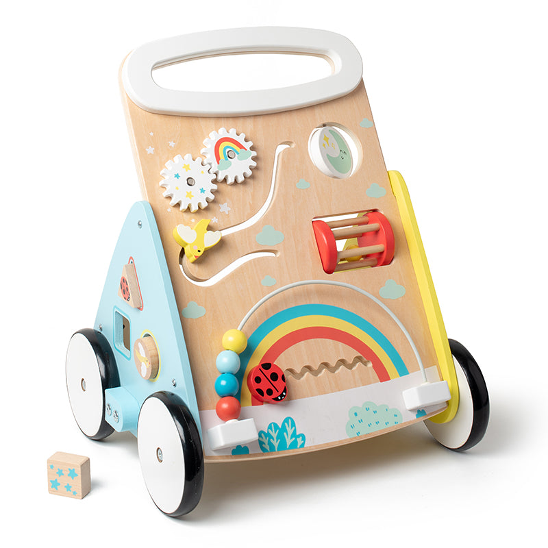 Achetez la voiture en bois pour tout-petits avec plaque de jouet éducatif –  Un jouet polyvalent pour les tout-petits ! En ligne