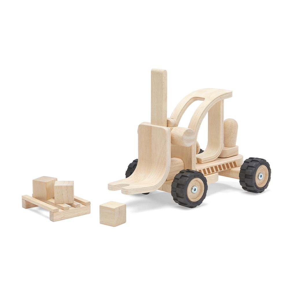 Jurassic Park Ciro firkant PlanToys Forklift - Bæredygtigt legetøj med funktioner