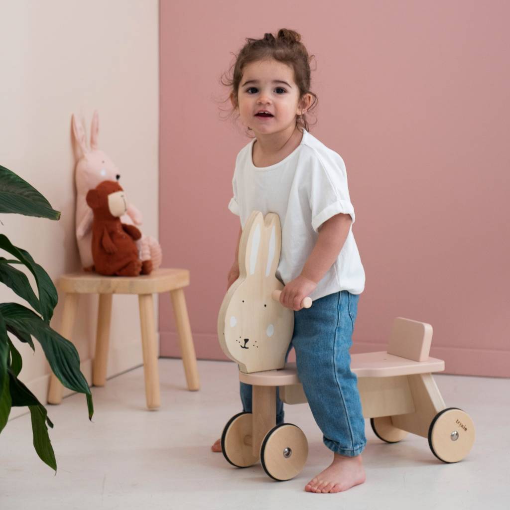 Trixie Zauberhaftes Holz Laufrad - Das perfekte Gefährt für kleine Abenteurer ab 12 Monaten 🌟