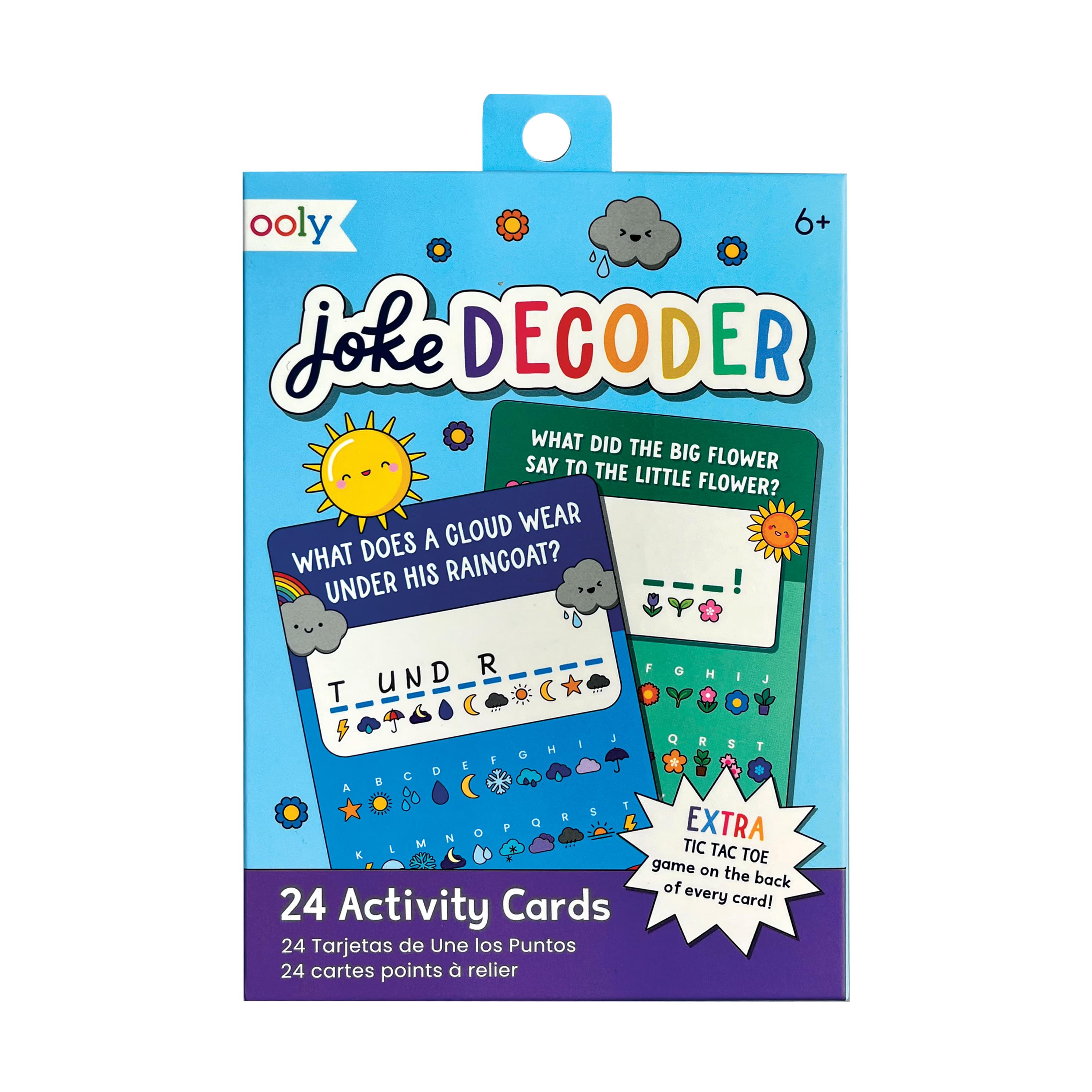 Ooly Entzückende Geheimnisse: Ooly Joke Decoder-Aktivitätskarten für endlosen Lachspaß! 🌟💕