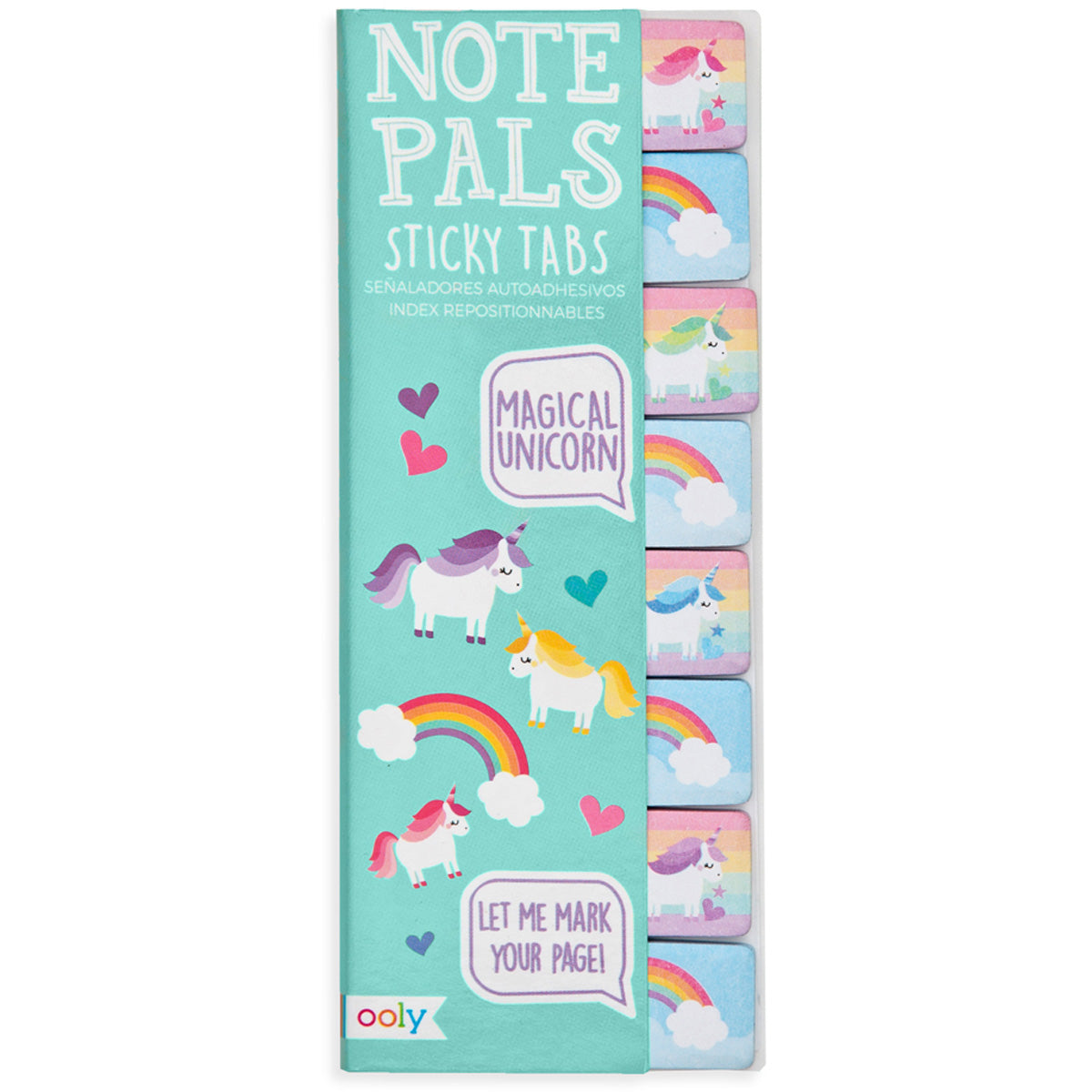 Ooly Ooly Note Pals Sticky Tabs – Magische Einhörner