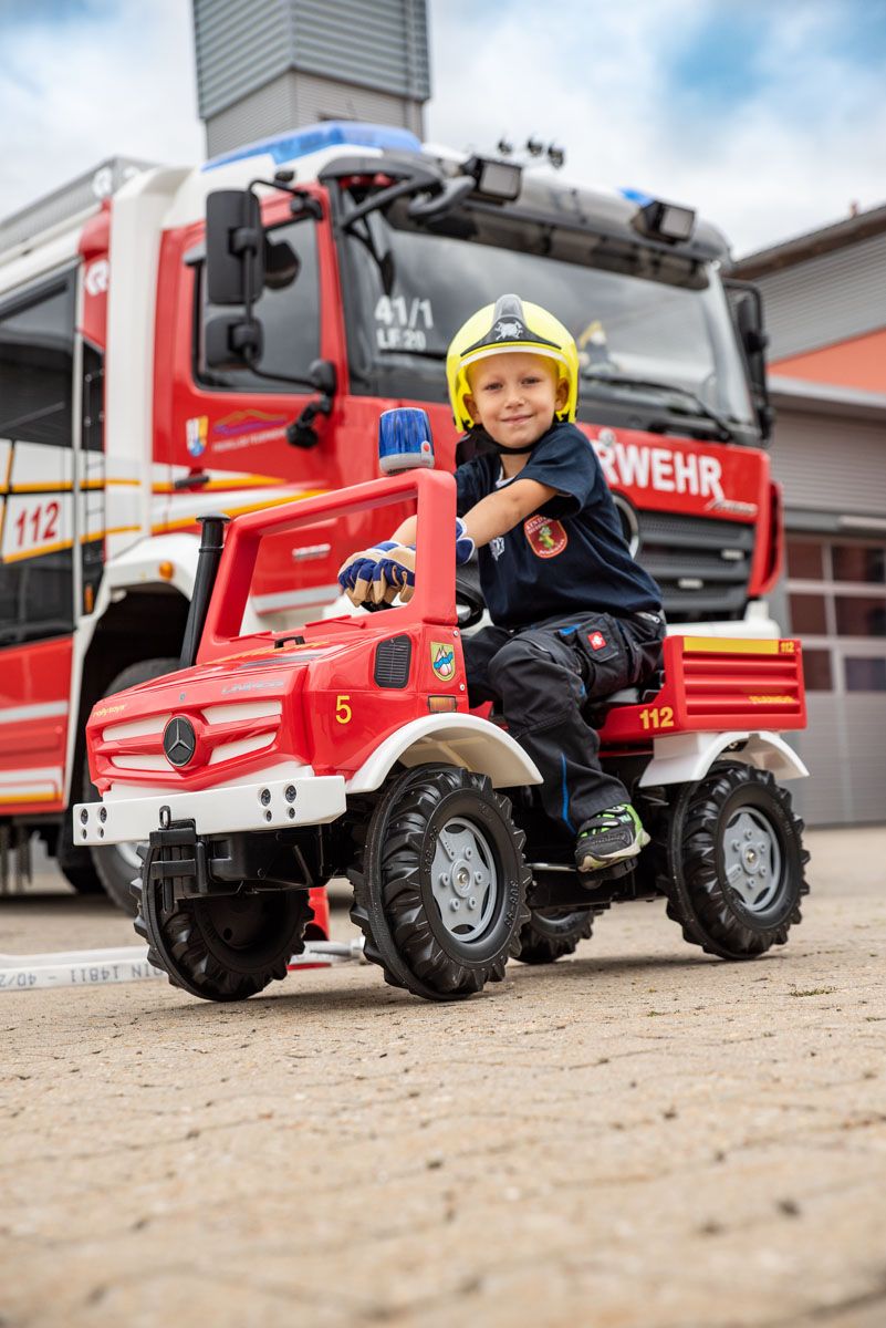 rolly toys rollyTruck-Line MB UNIMOG Feuerwehr