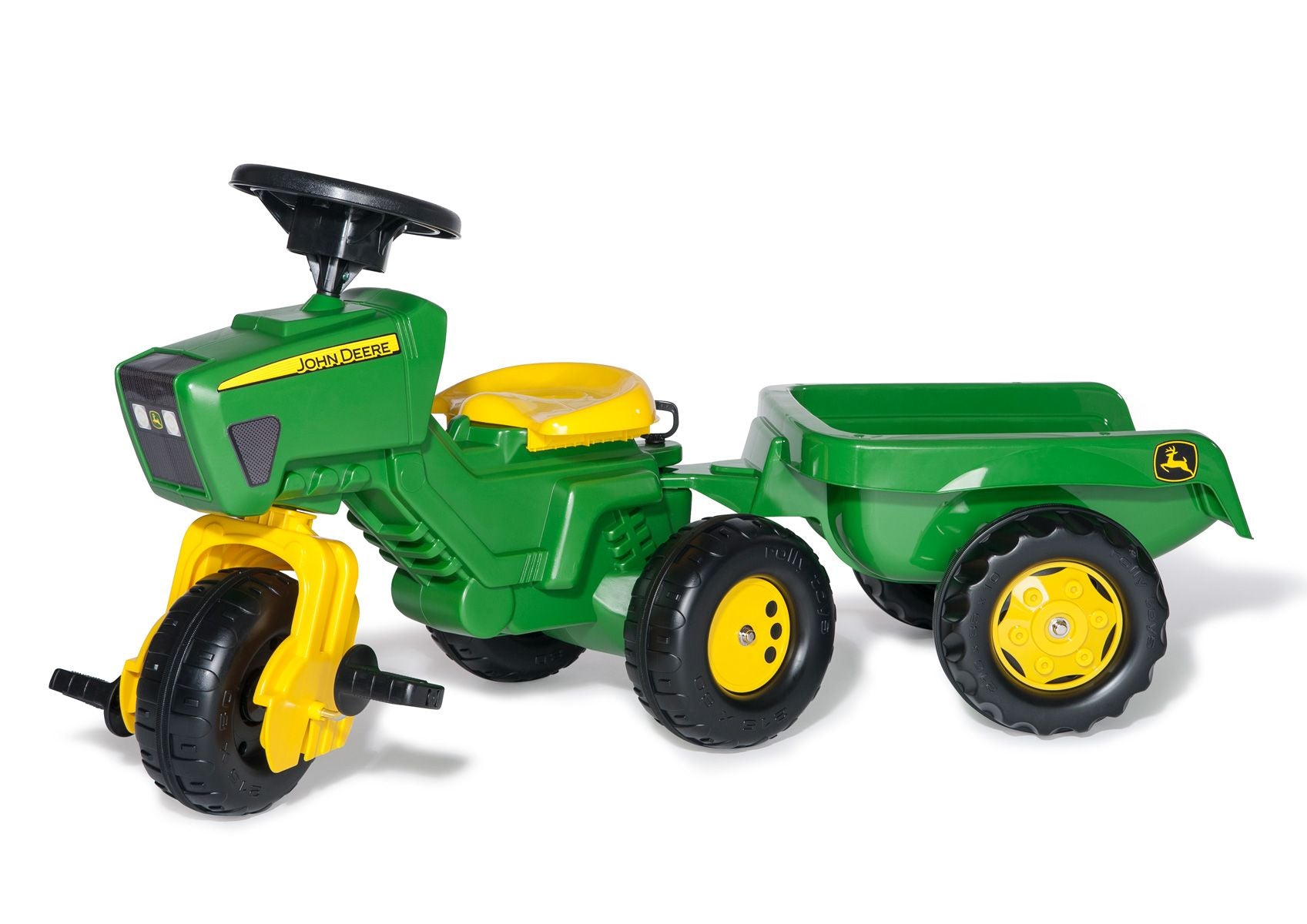 rolly toys rollyTrac John Deere mit Anhänger