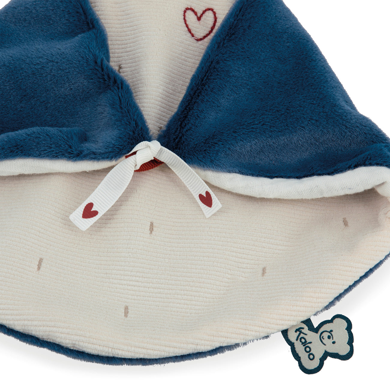 Kaloo Pinguin Blauw knuffeldoek