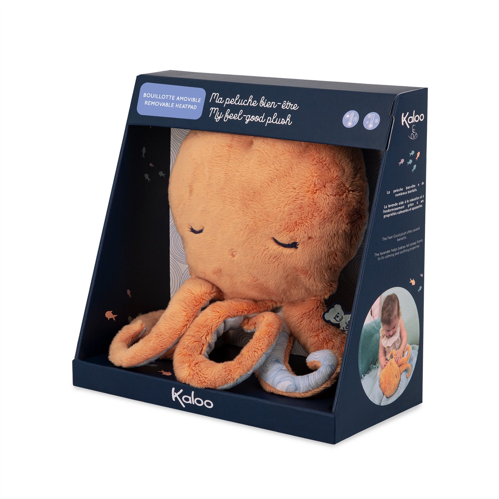 Kaloo Warmteknuffel Octopus