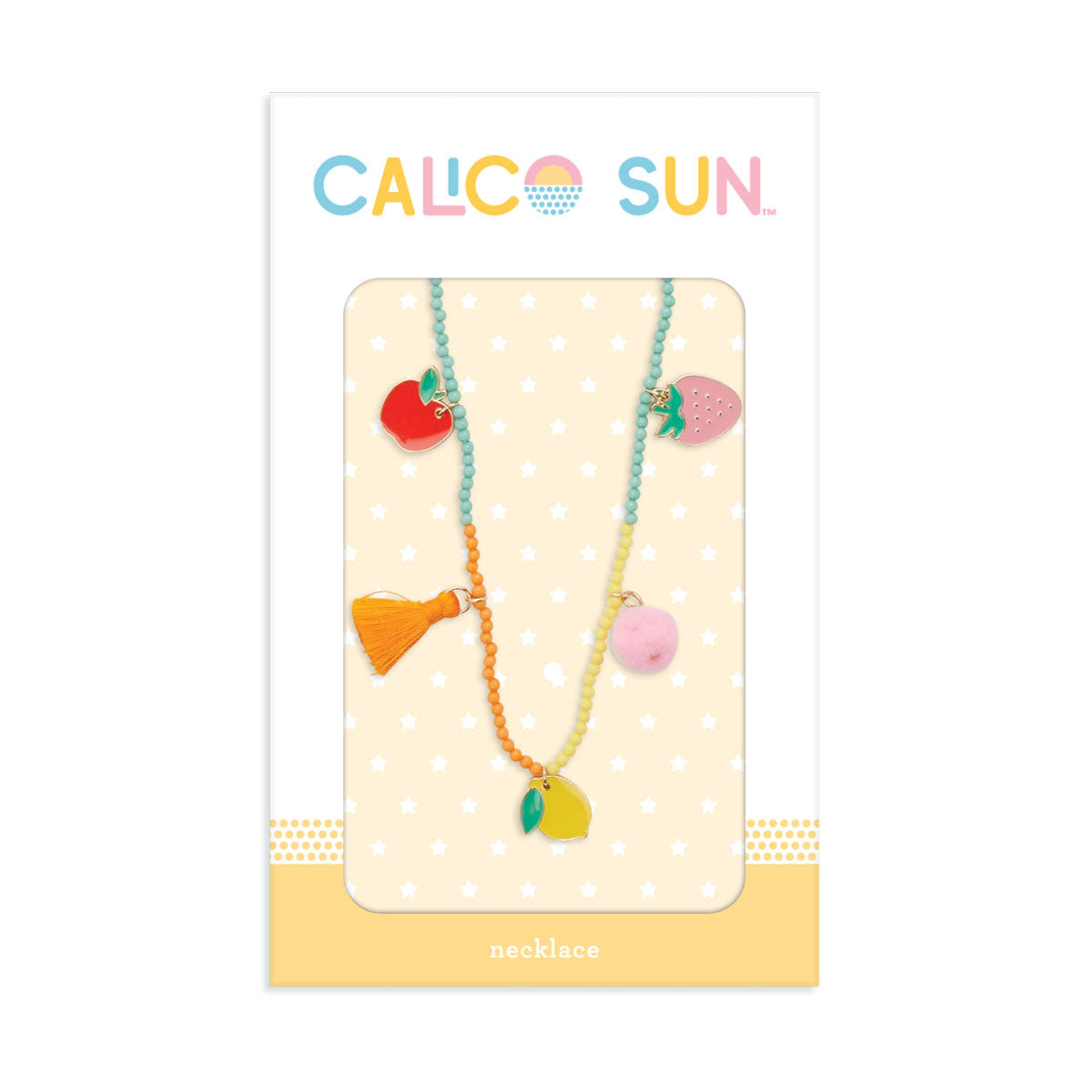 Calico Sun Calico Sun Clementine Halskette - Obst