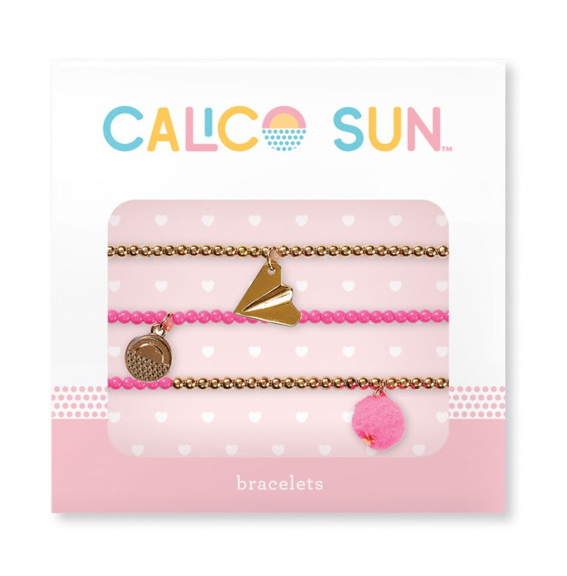 Calico Sun Calico Sun Emma Armbänder - Gold Papierflieger