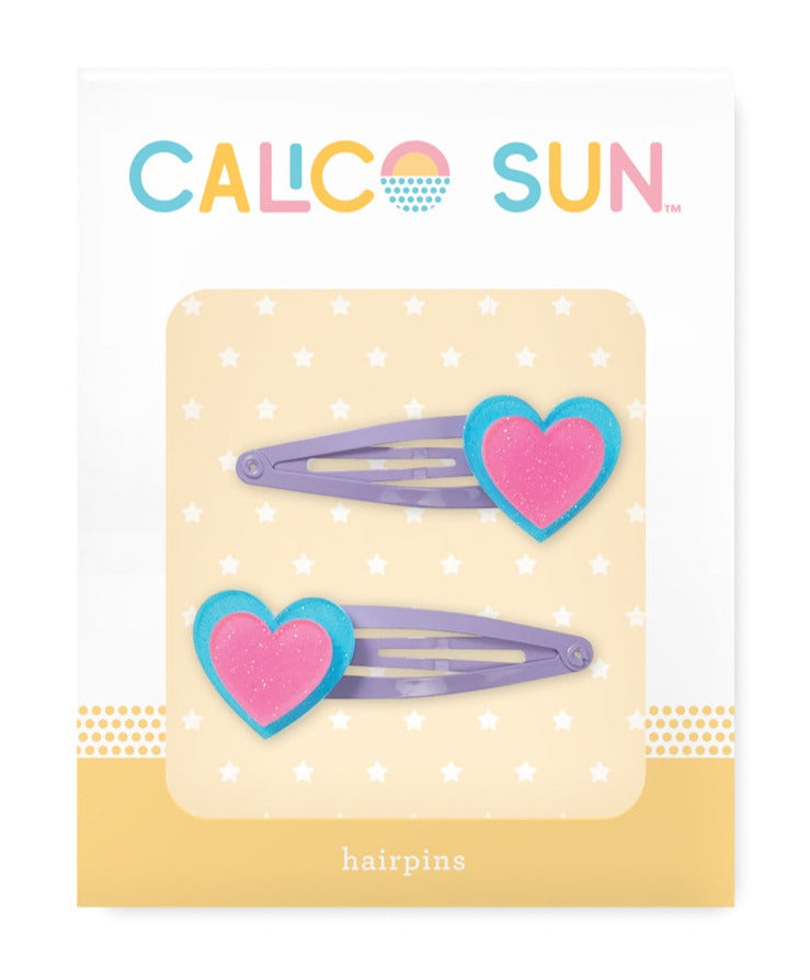Calico Sun Calico Sun Alexa Haarspangen - Herz