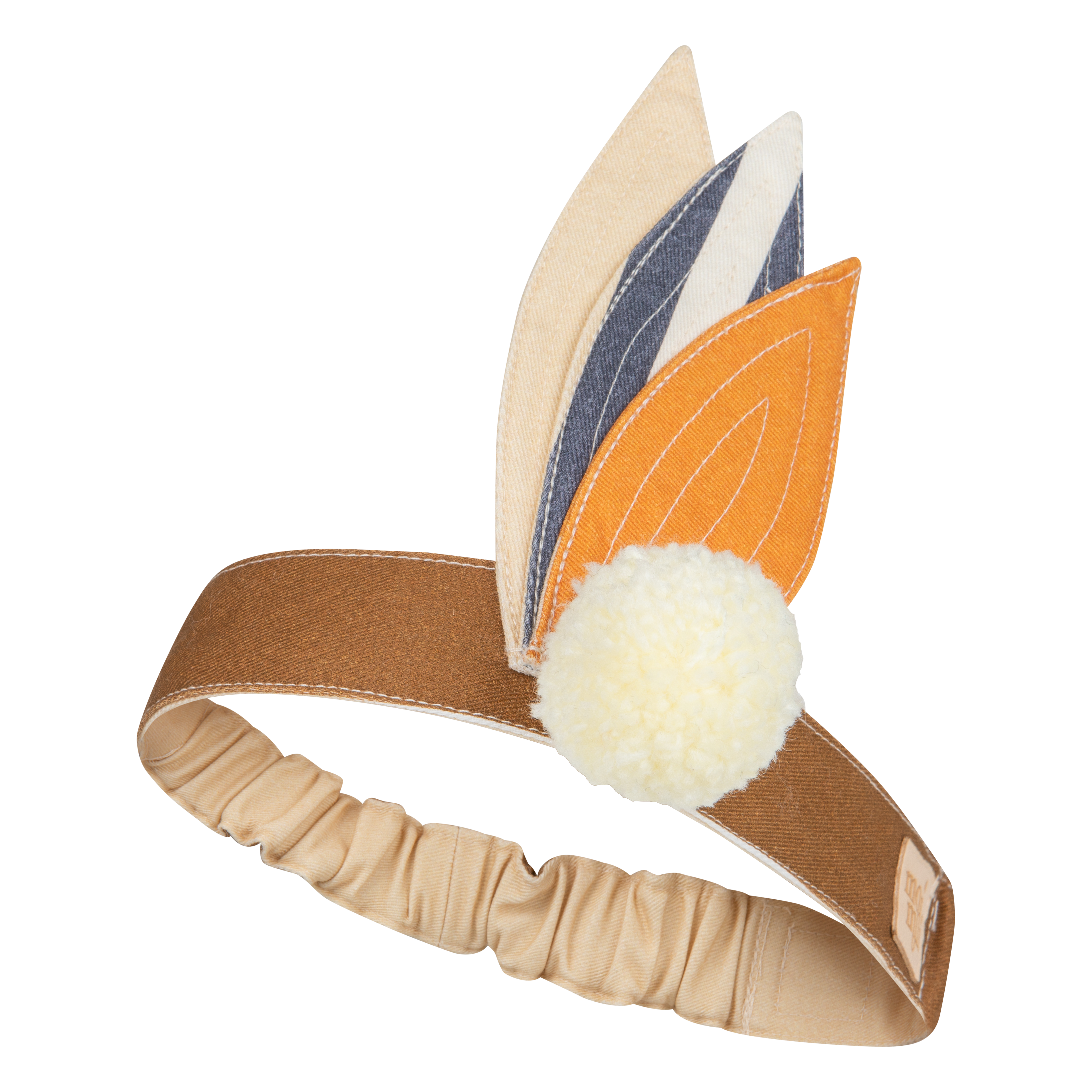 moimili MoiMili „Native Vibe“ Indianer-Stirnband – Braun, Beige, Orange