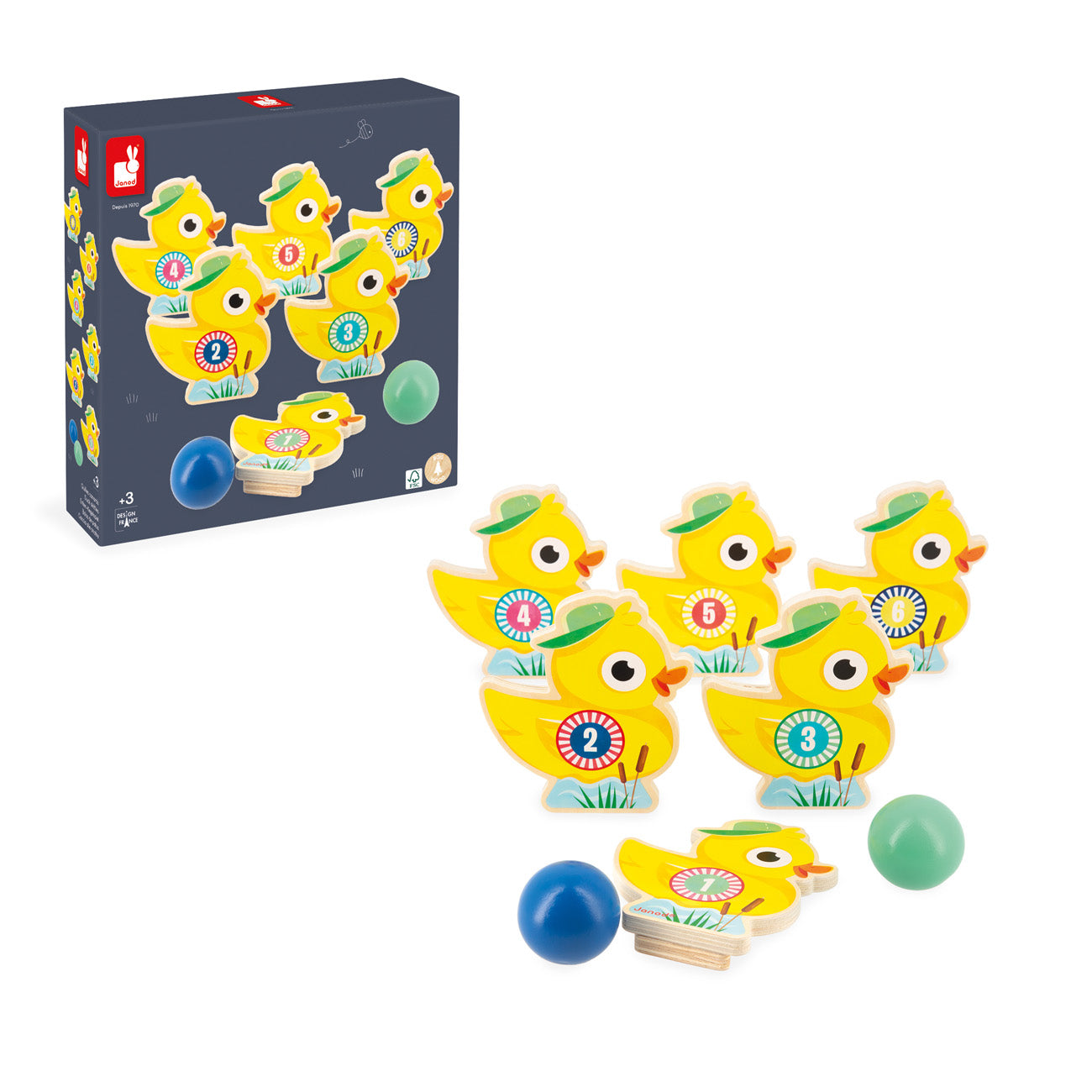 Janod Janod APPLEPOP - Bowling-Enten