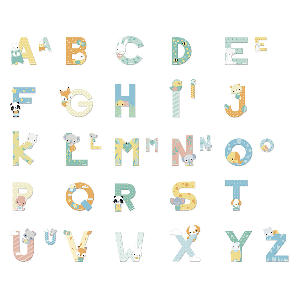 Janod Janod Alfabet letters assortiment