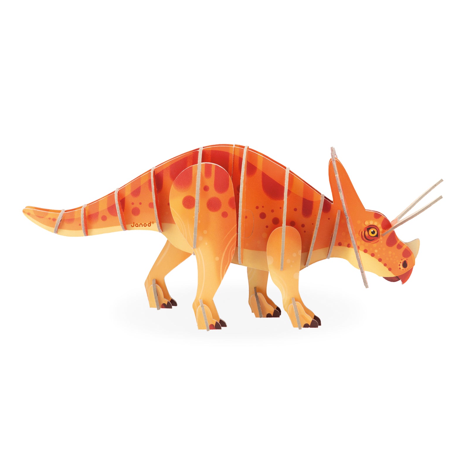 Janod Janod Dino Mehrdimensionales Puzzle - Triceratops