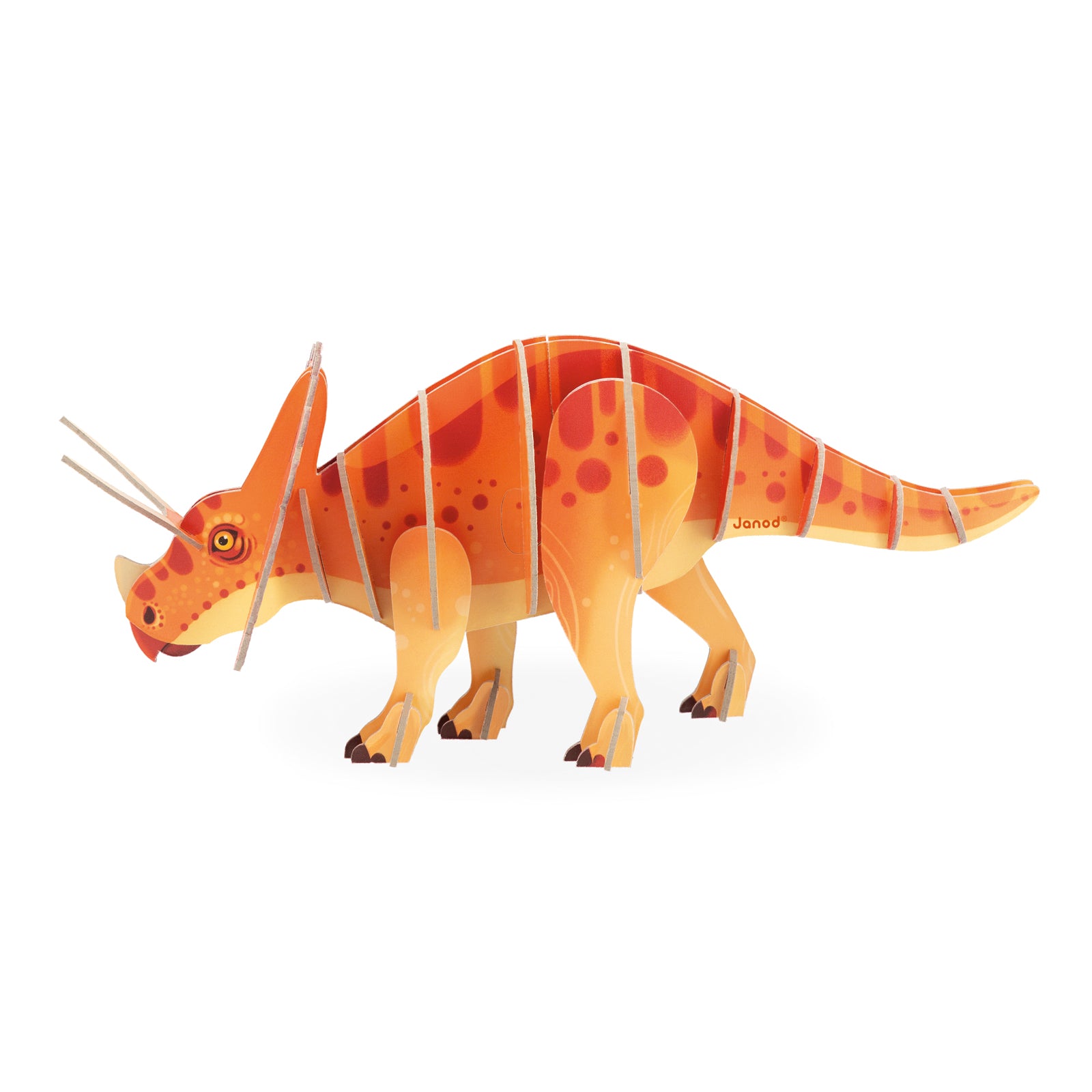 Janod Janod Dino Mehrdimensionales Puzzle - Triceratops