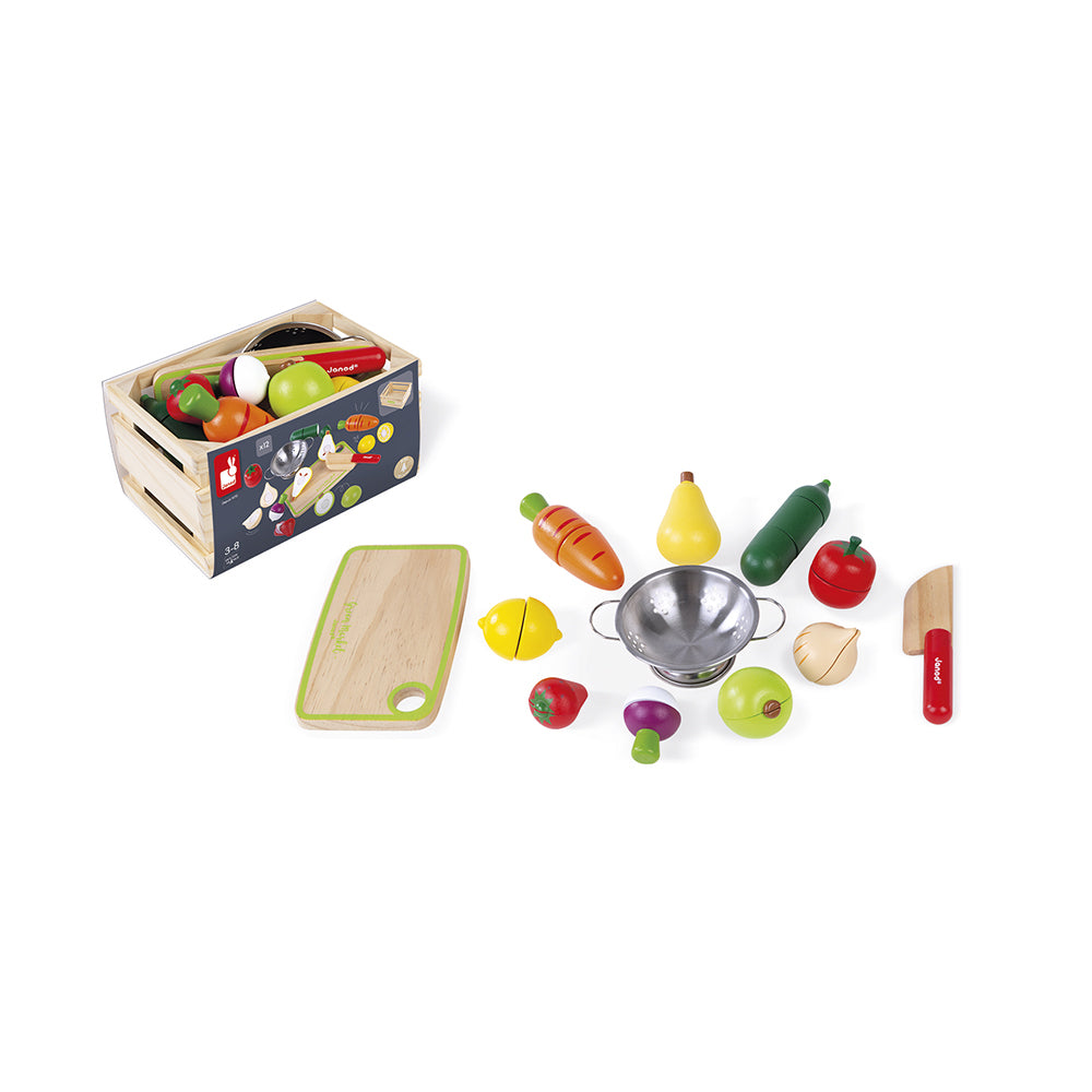 Janod Groente en Fruit Maxi Set