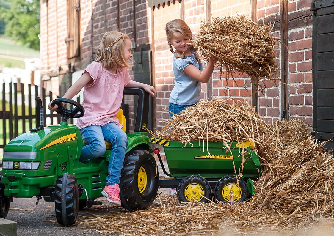 rolly toys rollyHalfpipe John Deere Trailer