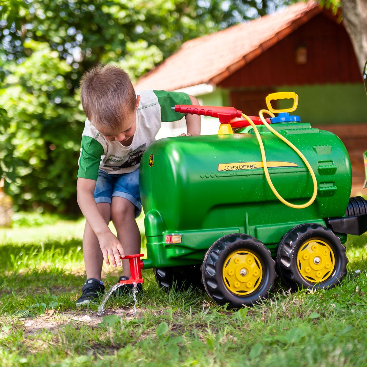 rolly toys rollyTanker John Deere Trailer