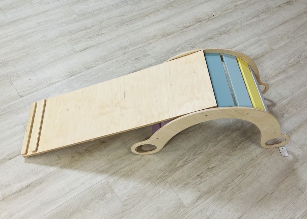 ELIS DESIGN Doppelseitiges Brett XL | das Montessoriboard 100 cm
