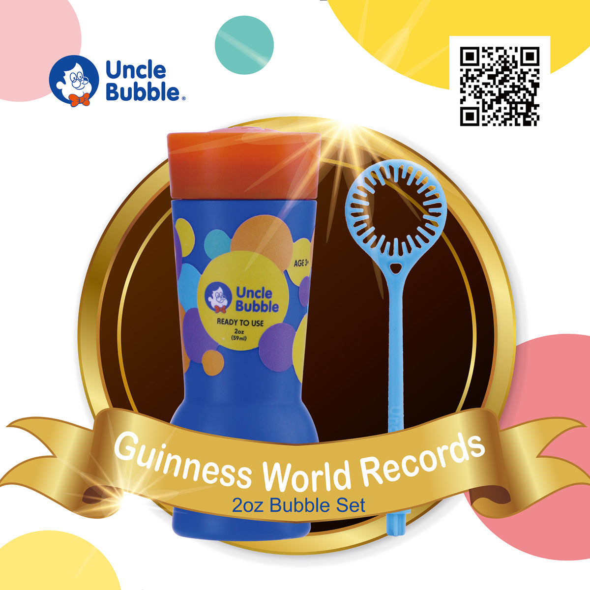 Uncle Bubble Uncle Bubble Guinness-Weltrekord Aufgestellt