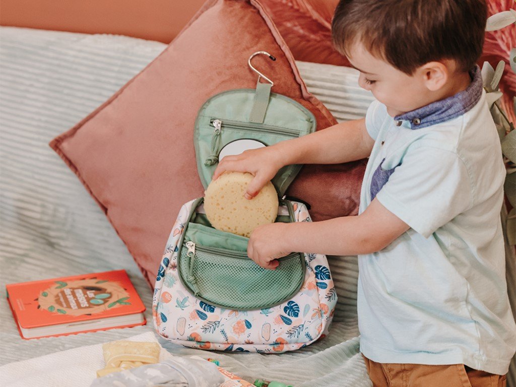 ELIS DESIGN Les Déglingos Kosmetiktasche für Kinder - Assortierte Tierdesigns