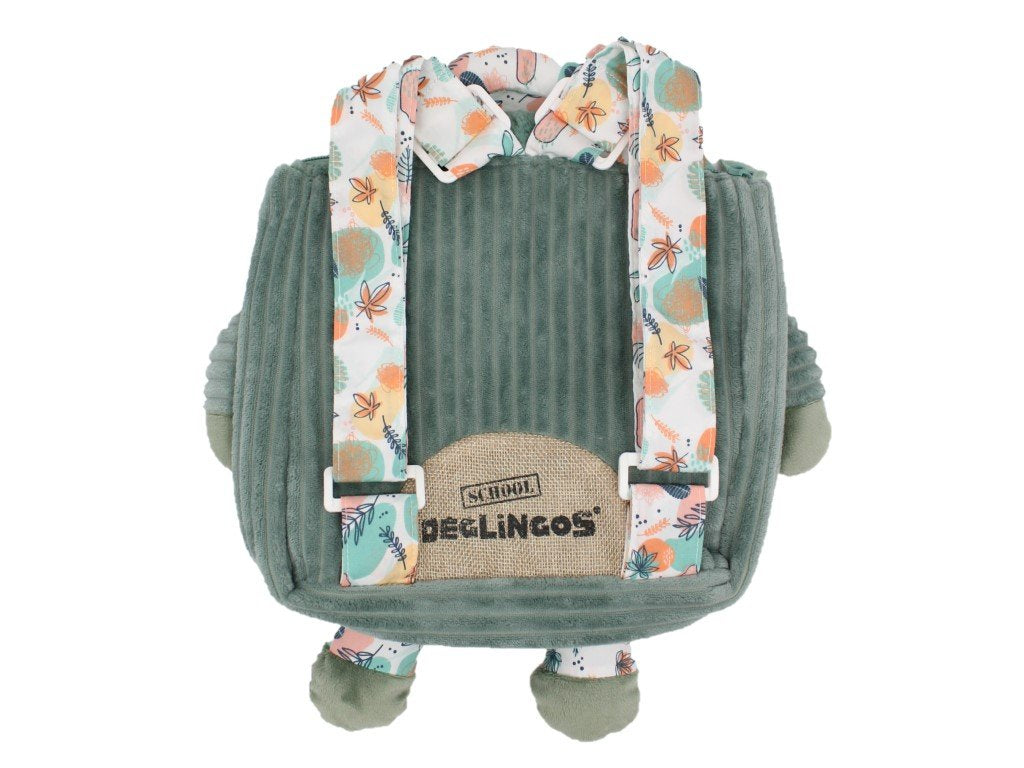 ELIS DESIGN Les Déglingos Kinderrucksack aus weichem Kord - Assortierte Tierdesigns