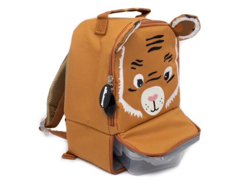 ELIS DESIGN Les Déglingos Kinder-Kühlrucksack - Tiger