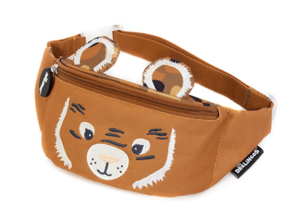 ELIS DESIGN Les Déglingos Gürteltasche für Kinder - Assortierte Tierdesigns