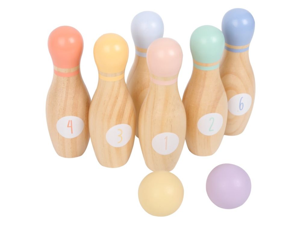 ELIS DESIGN EliNeli Bowling-Set aus Holz