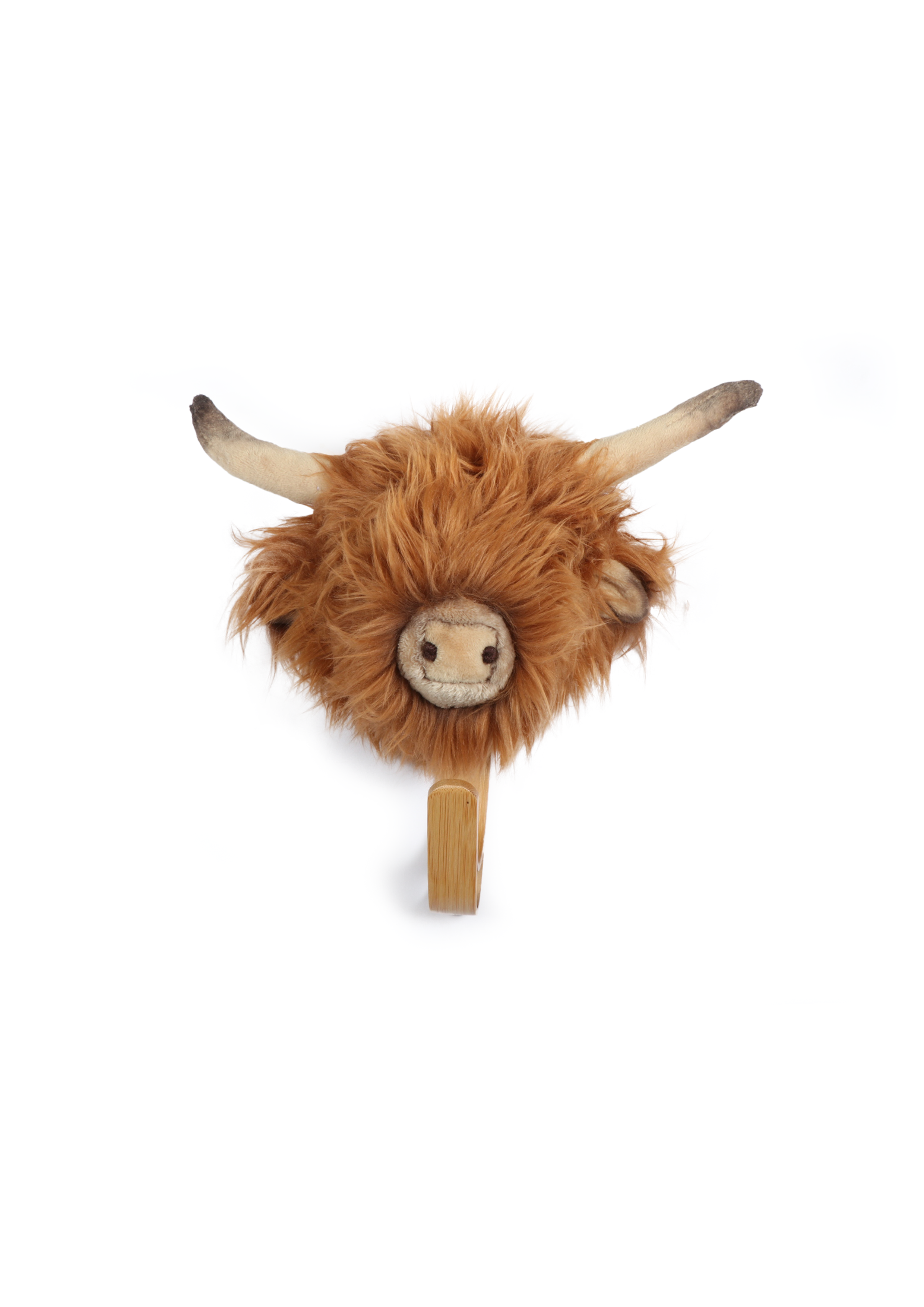 WILD&SOFT Das zauberhafte "Highland Cow Mantelhaken" - Eleganz und Natürlichkeit für dein Zuhause!🐮✨
