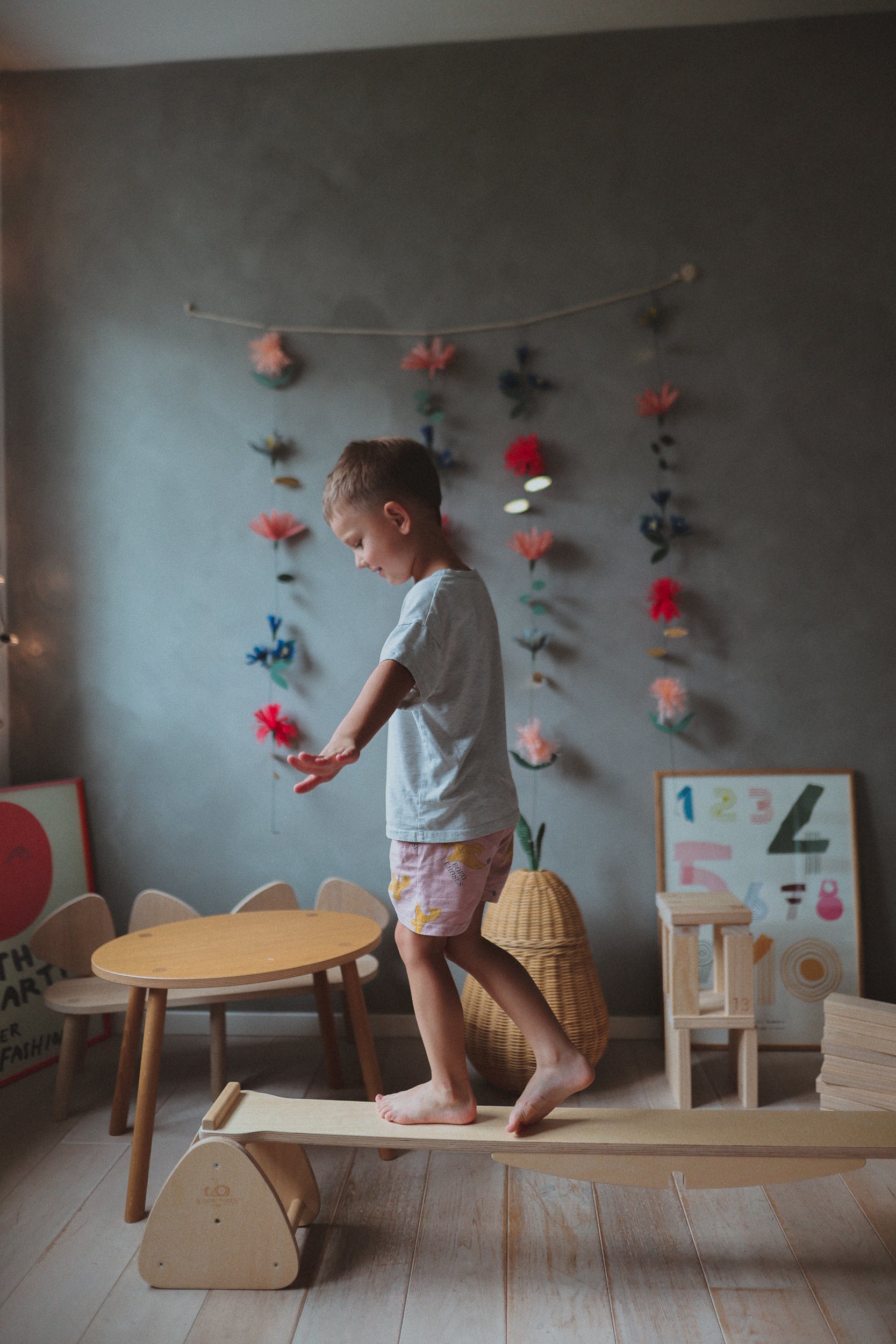 Kinderfeets Kinderfeets Pikler Balance Beam - Der Zauberweg für deine Kleinen! 🌟