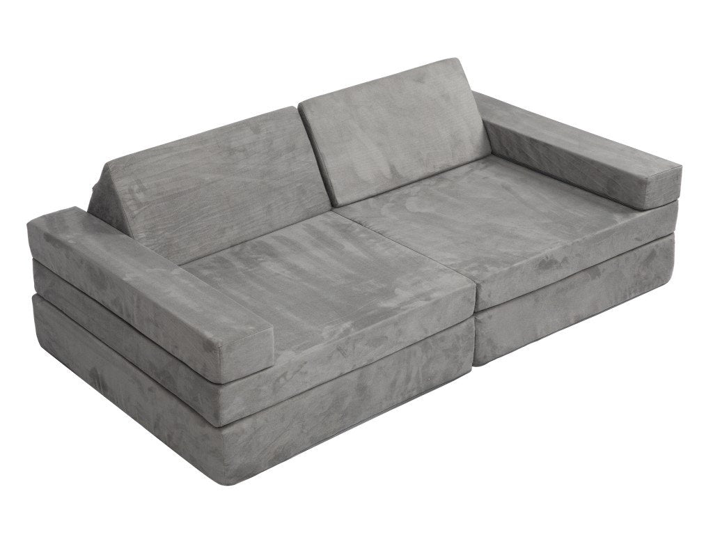 ELIS DESIGN EliNeli Sofa und Bunker für Kinder - Grey