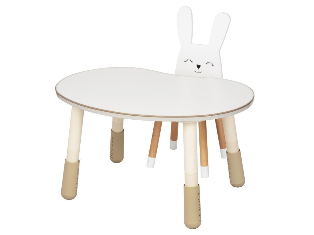 ELIS DESIGN EliNeli Wachsender Tisch und Stuhl für Kinder - Rabbit