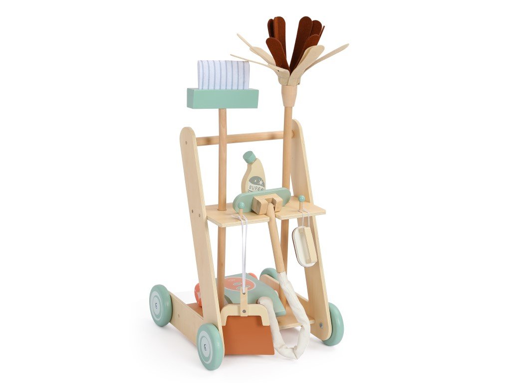 ELIS DESIGN EliNeli Spielzeug-Reinigungsset mit Trolley