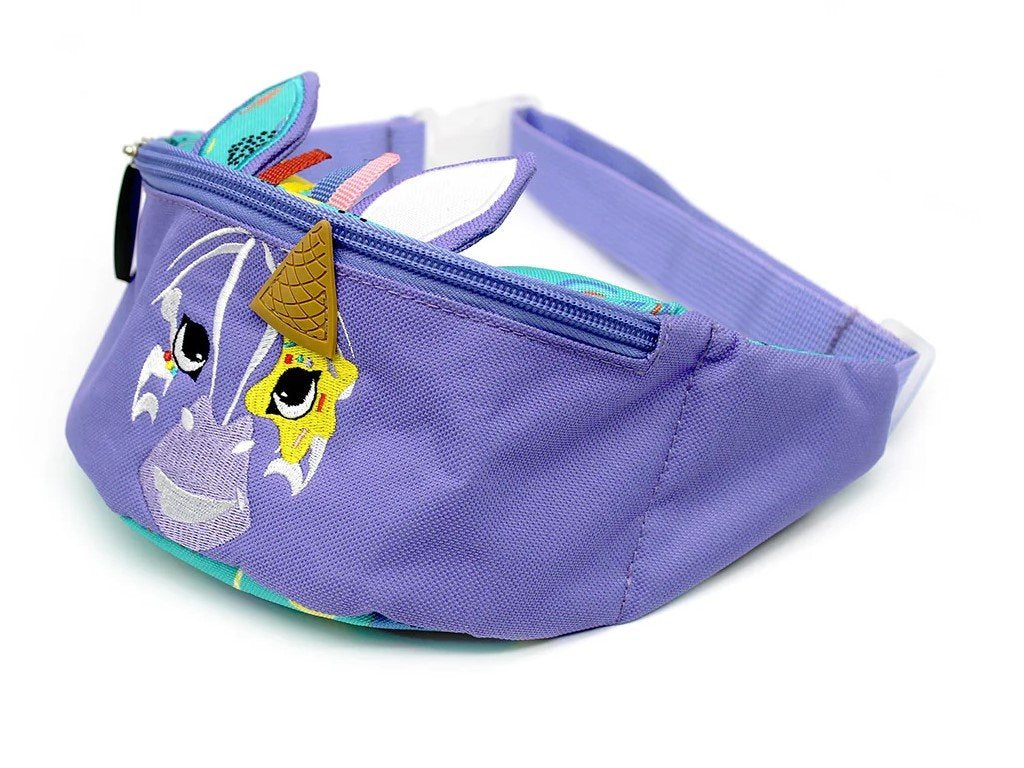 ELIS DESIGN Les Déglingos Gürteltasche für Kinder - Assortierte Tierdesigns