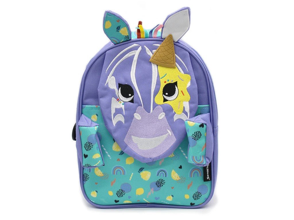 ELIS DESIGN Les Déglingos Kinder-Rucksack - Assortierte Tierdesigns