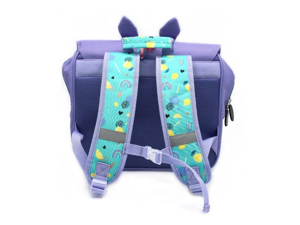 ELIS DESIGN Les Déglingos 32cm Schulrucksack (Aktentasche) - Assortierte Tierdesigns