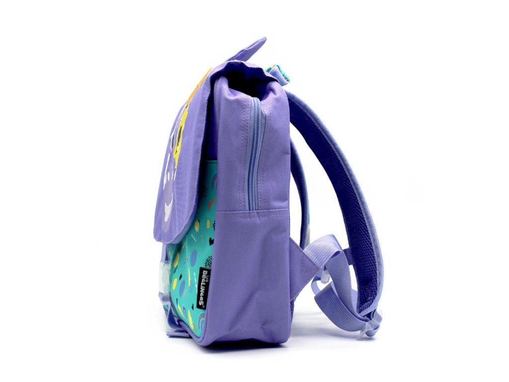 ELIS DESIGN Les Déglingos 32cm Schulrucksack (Aktentasche) - Assortierte Tierdesigns