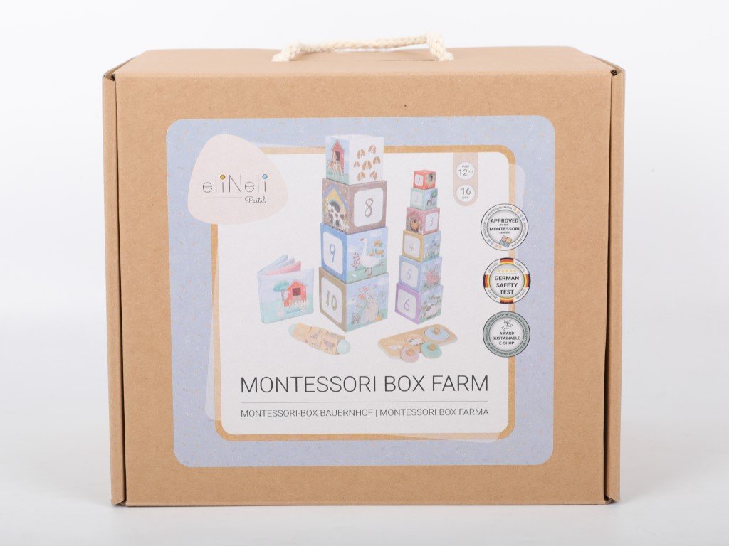 ELIS DESIGN EliNeli Montessori Box - Farm