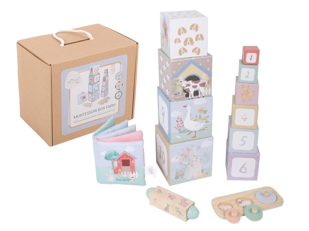 ELIS DESIGN EliNeli Montessori Box - Farm