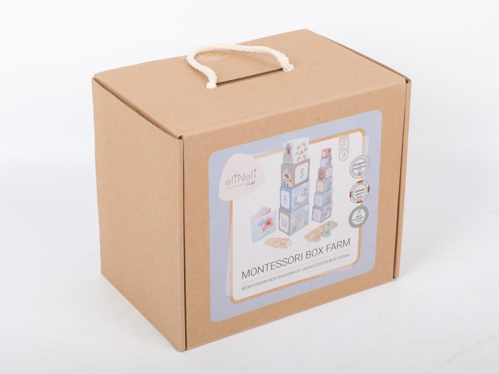 ELIS DESIGN EliNeli Montessori Box - Farm