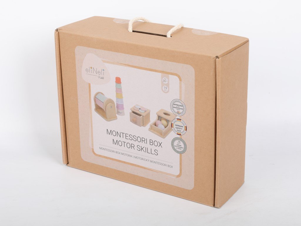 ELIS DESIGN EliNeli Montessori Box - Motor Skills