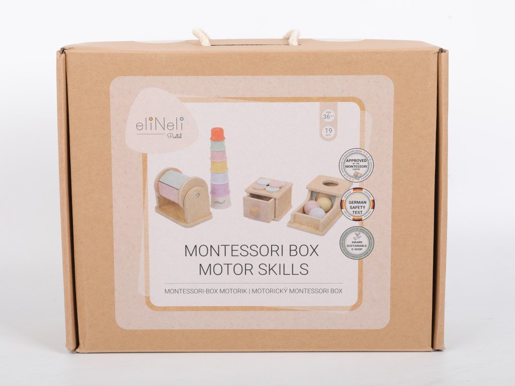 ELIS DESIGN EliNeli Montessori Box - Motor Skills