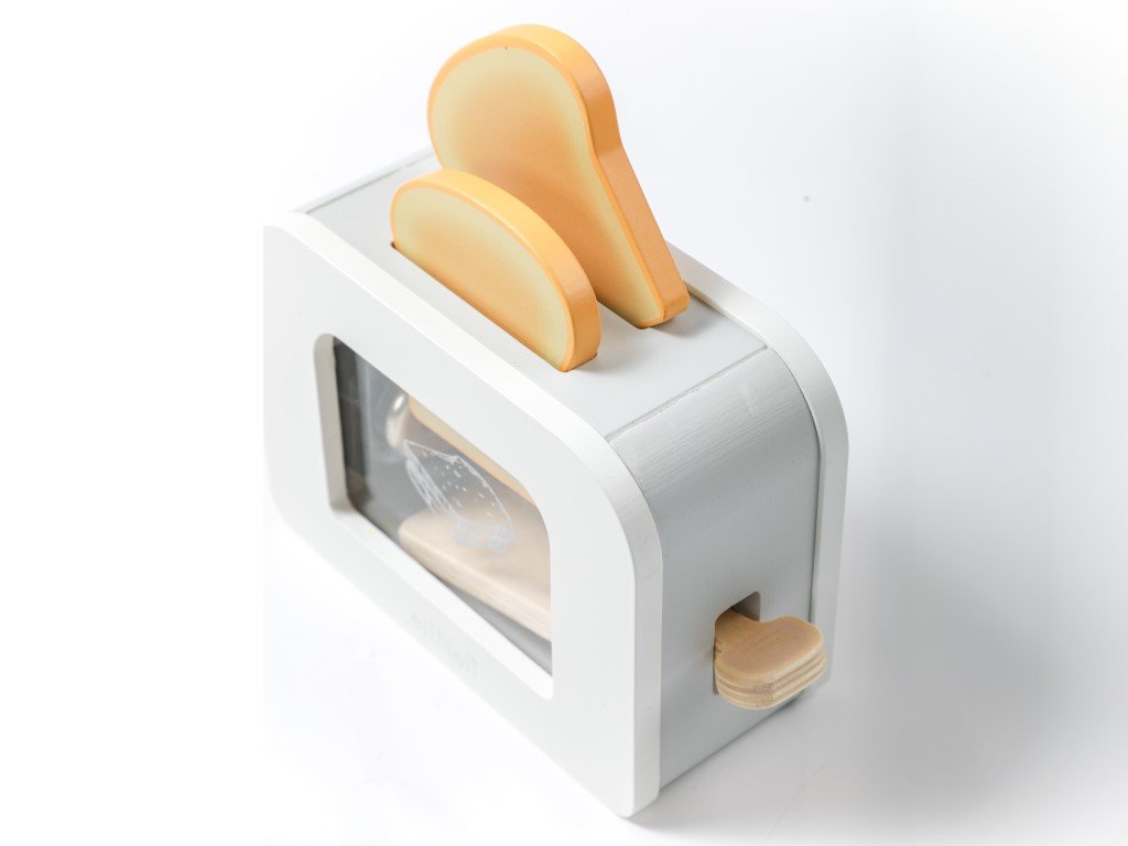 ELIS DESIGN EliNeli Holztoaster-Set für Kinder