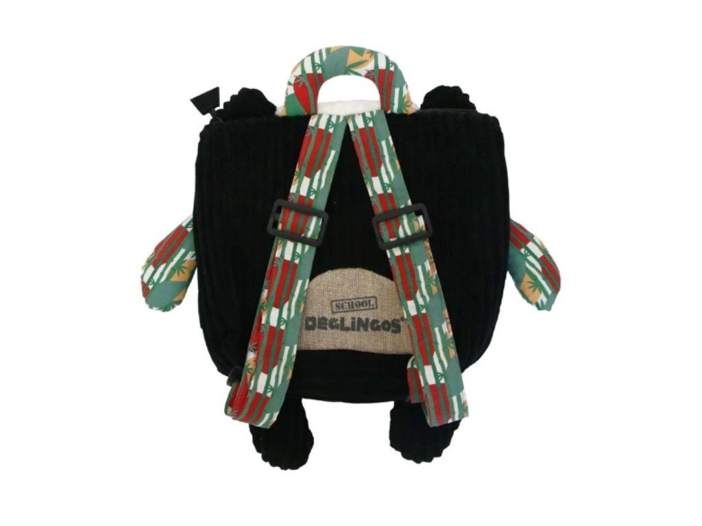 ELIS DESIGN Les Déglingos Kinderrucksack aus weichem Kord - Assortierte Tierdesigns