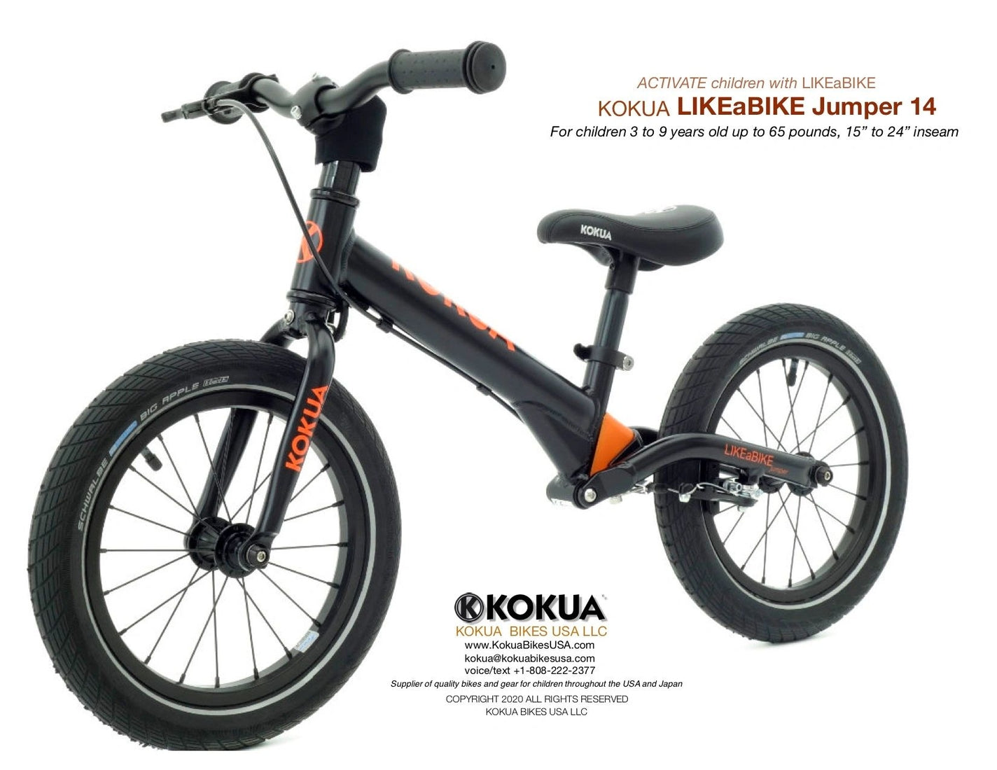 KOKUA BIKES USA KOKUA BIKES USA Like a Bike Jumper 14 für Kinder