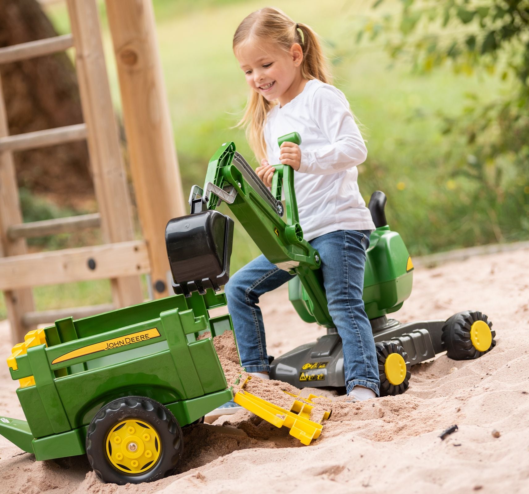 rolly toys rollyDigger John Deere Radbagger