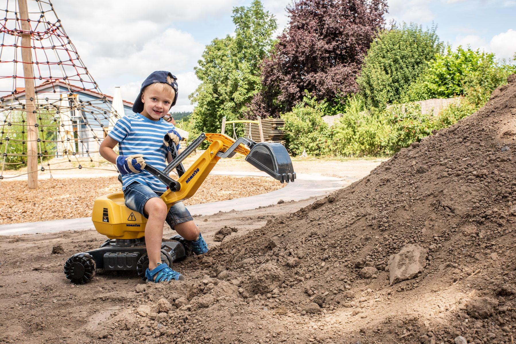 rolly toys rollyDigger KOMATSU-Radbagger