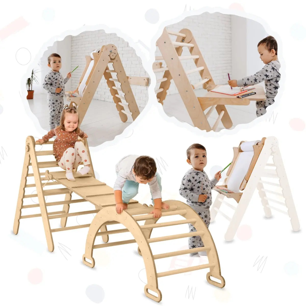 goodevas Das Ultimate Abenteuer Montessori Kletter-Set für kleine Entdecker! 🌟