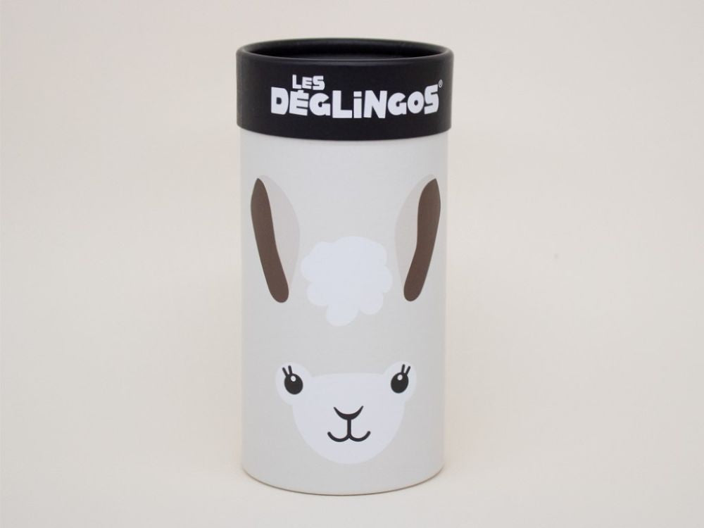 ELIS DESIGN Les Déglingos Kleines Plüschtier in Geschenkbox - Assortierte Tierdesigns