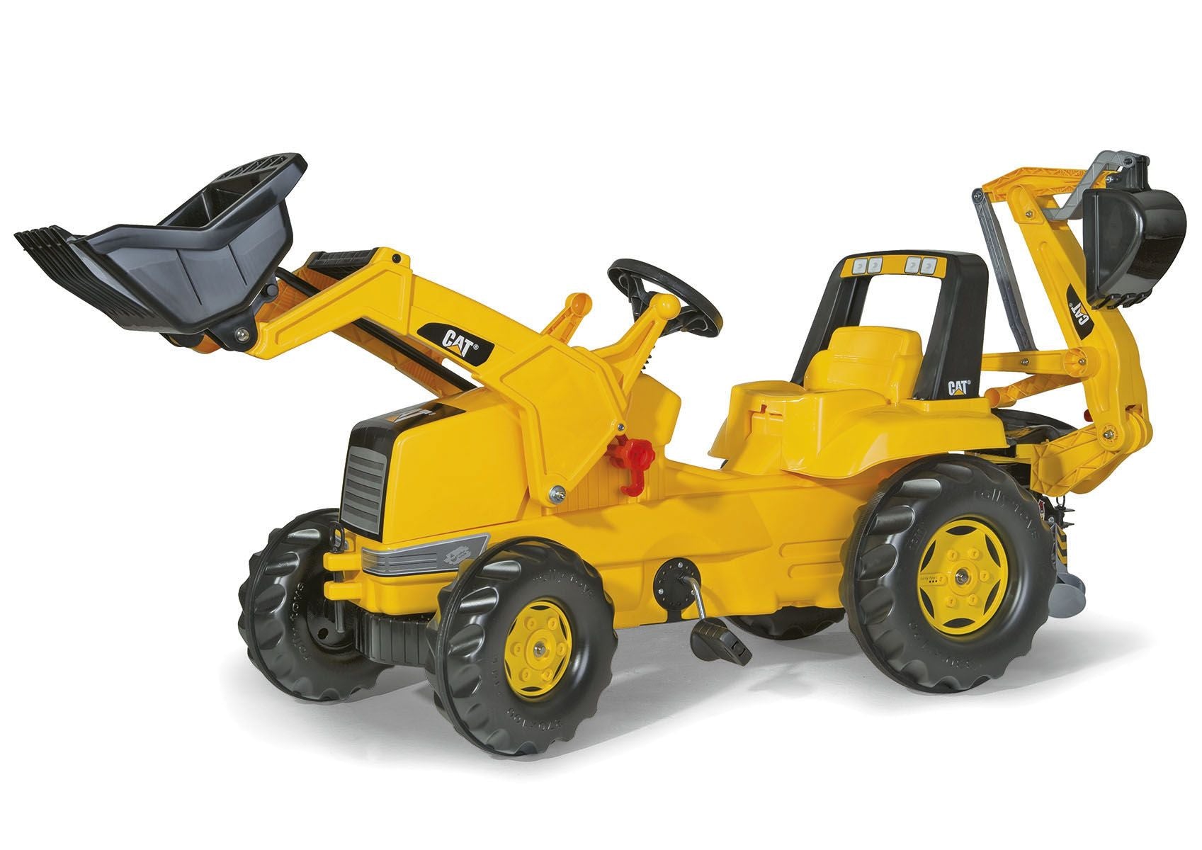 rolly toys rollyJunior CAT mit Frontlader und Baggerarm