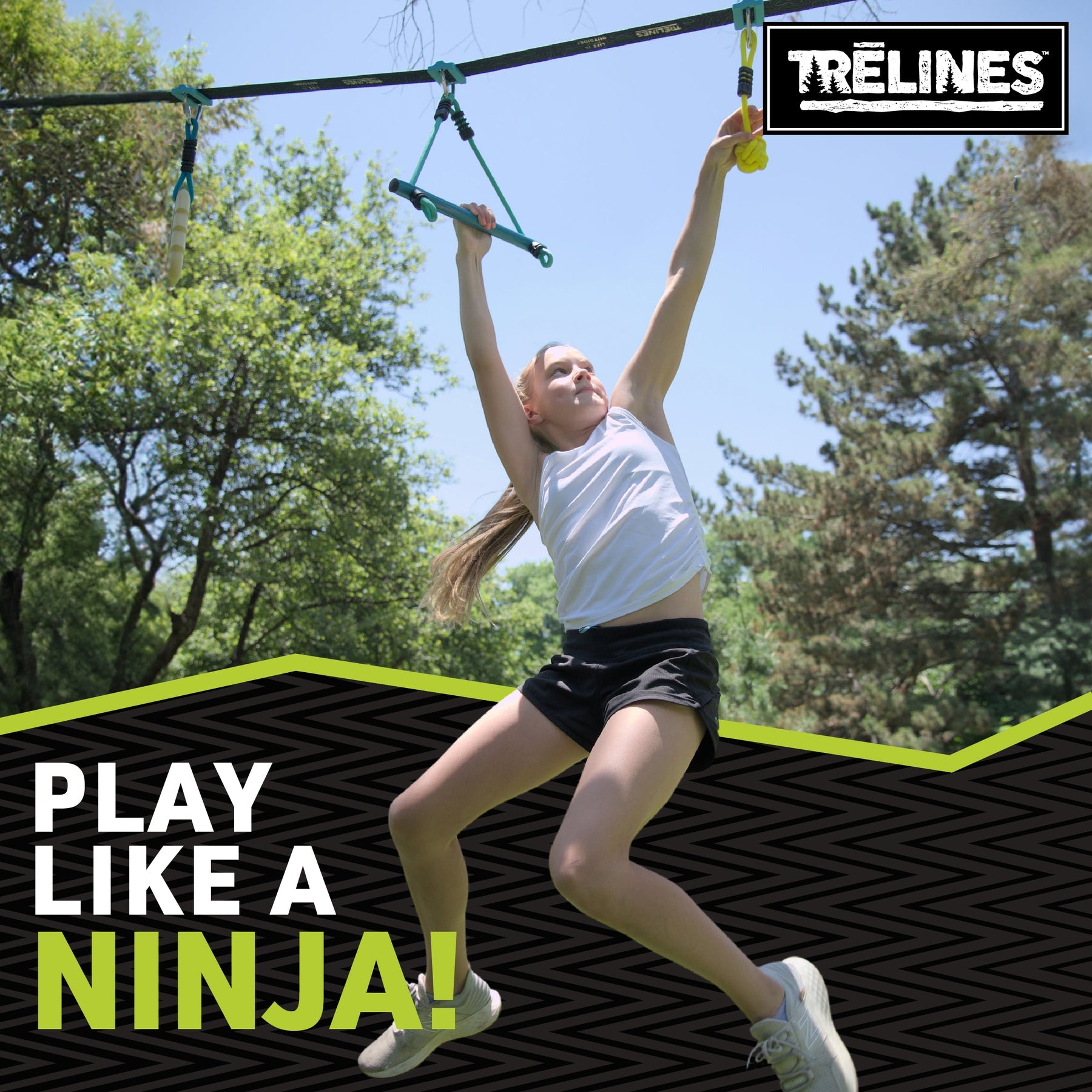 TRELINES TRELINES Ninja Adventure Kit 36ft.